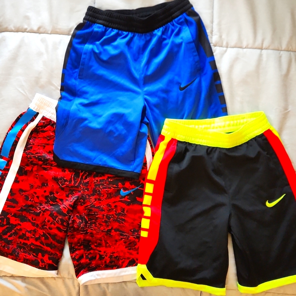 BUNDLE DEAL- Boys Nike Dri-fit Shorts size Large